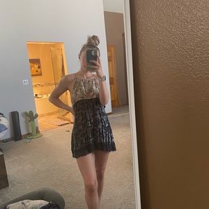 Gimmicks by BKE camo & floral casual dress